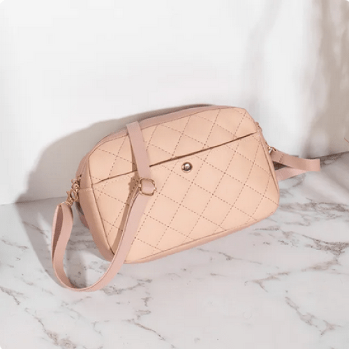 Braided Chain Crossbody Bag